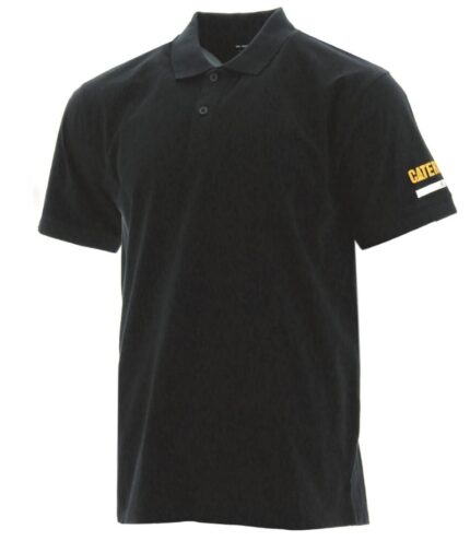 Caterpillar Essentials Polo Fekete